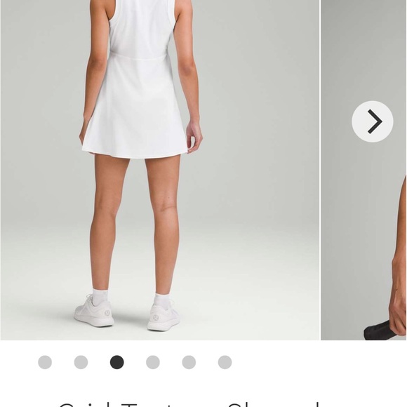 White Lululemon Tennis Dress - Picture 3 of 5